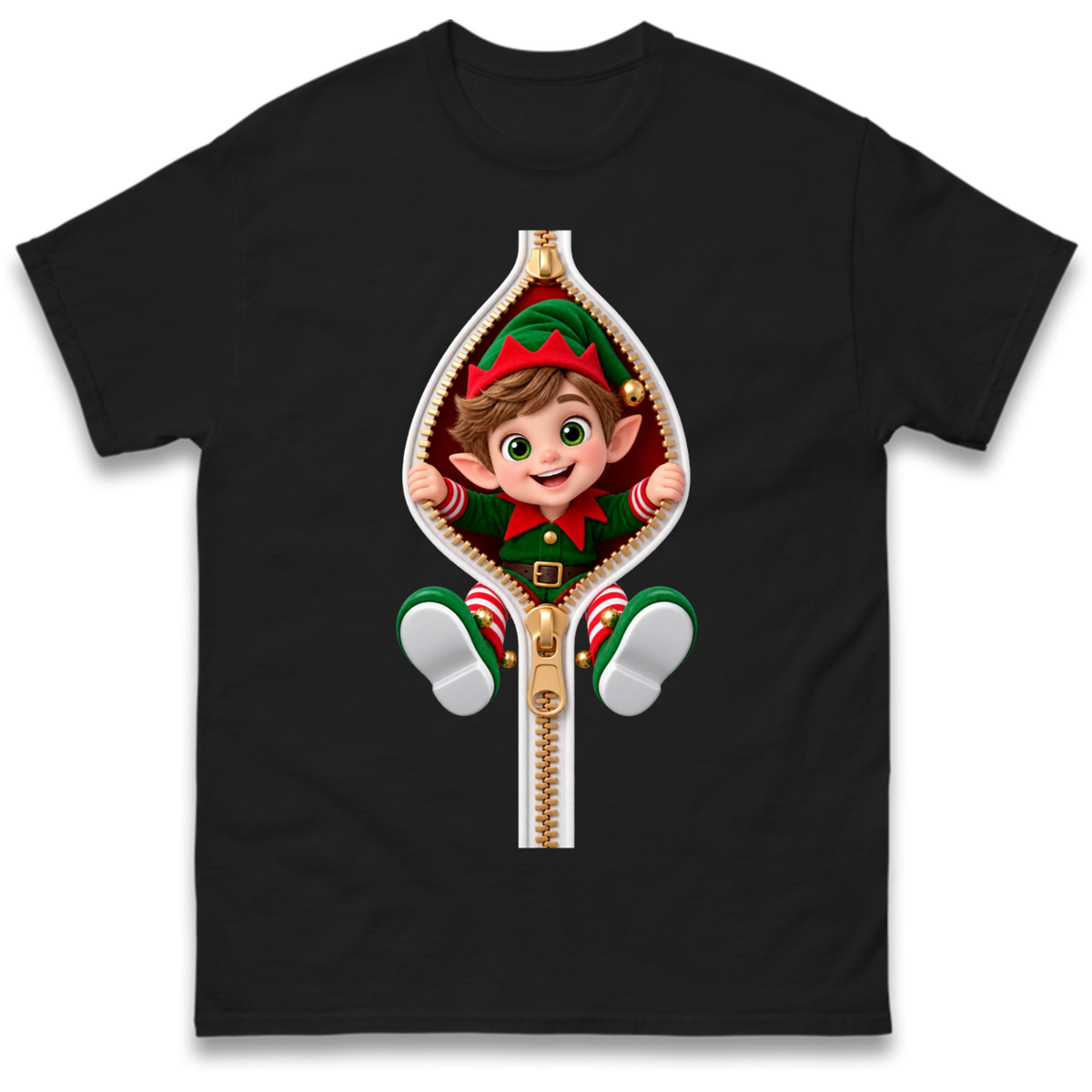 Elf Christmas Jumper T-Shirt