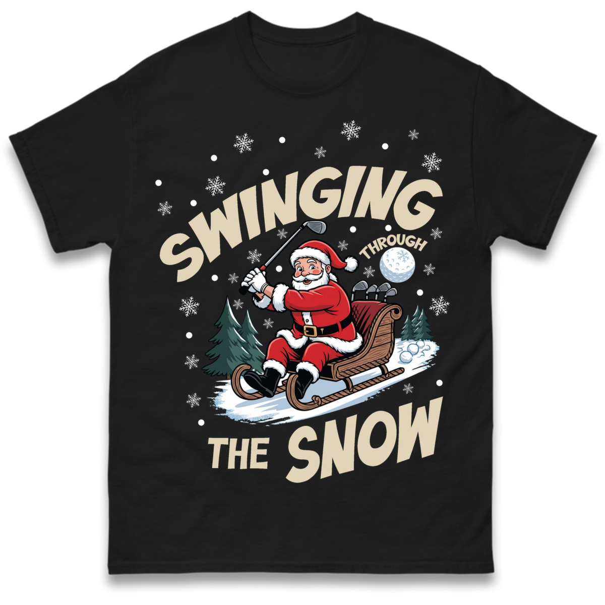 Christmas Golf T-Shirt