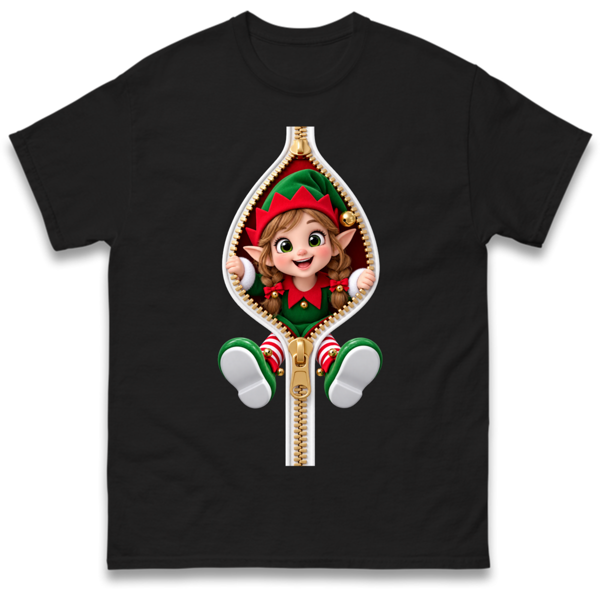 Elf Christmas Jumper T-Shirt