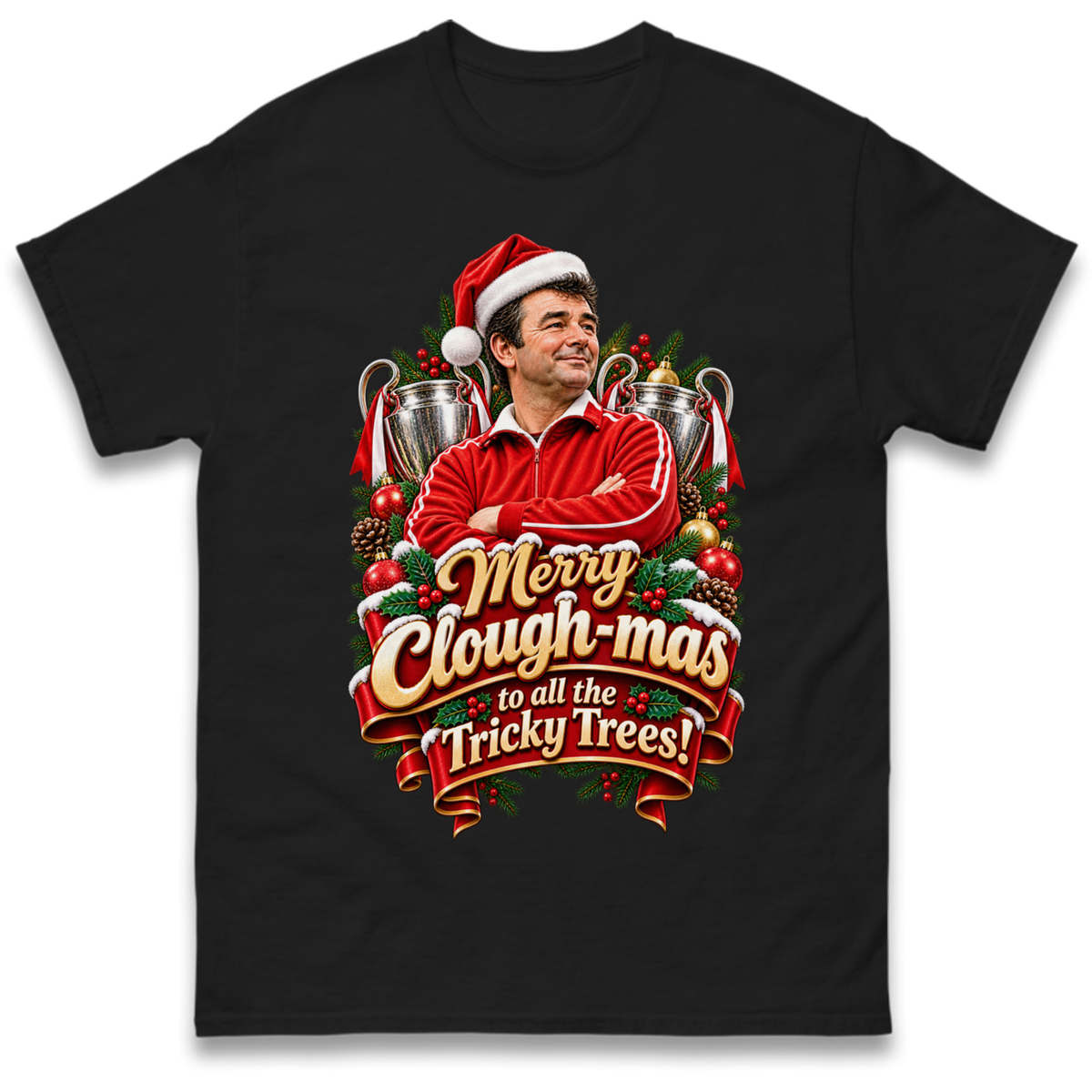 Nottm Forest Football Christmas T-Shirt