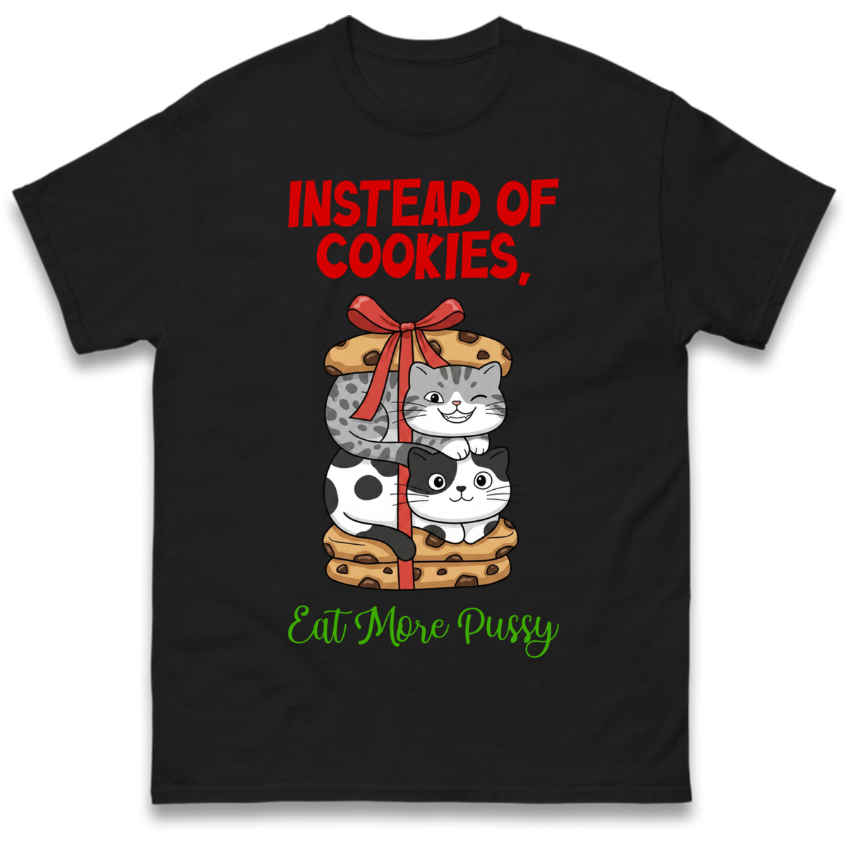 Cheeky Cat Slogan T-Shirt