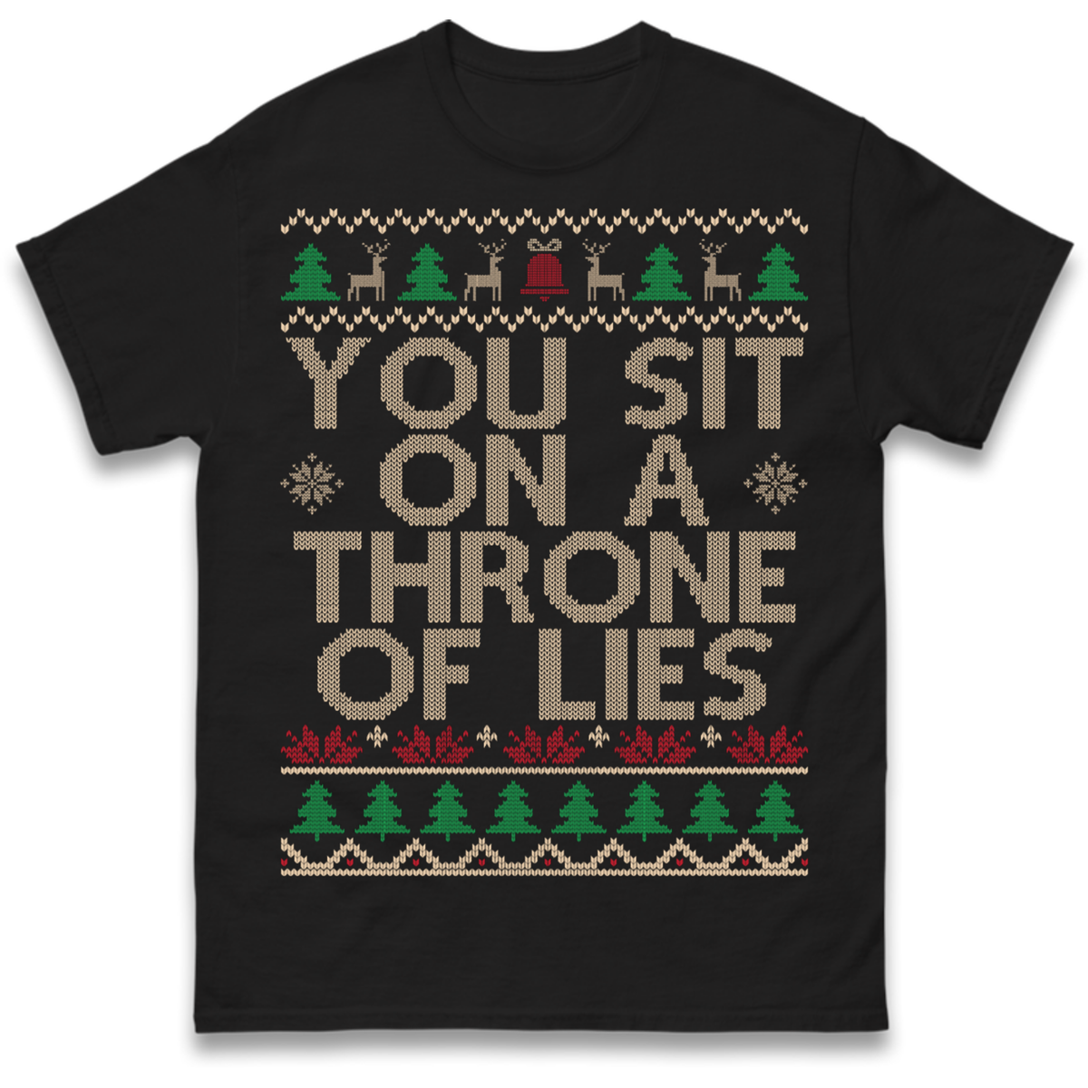 Throne Of Lies Christmas T-Shirt