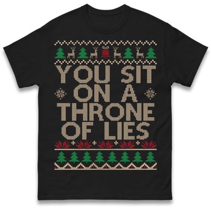 Throne Of Lies Christmas T-Shirt