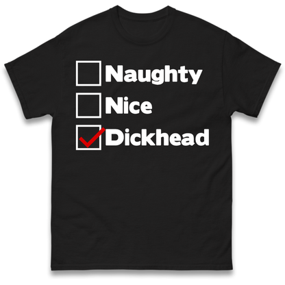 Naughty List Slogan T-Shirt