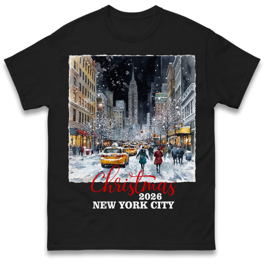 New York Winter Gift T-Shirt