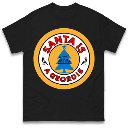 Geordie Santa  Christmas T-Shirt