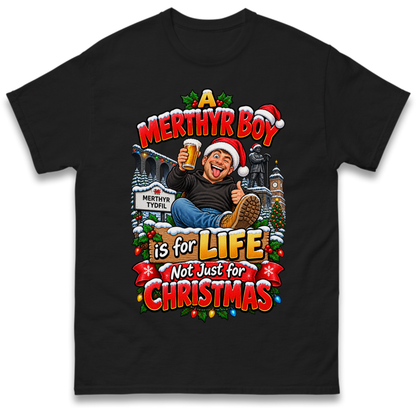 Merthyr Boy Christmas T-Shirt