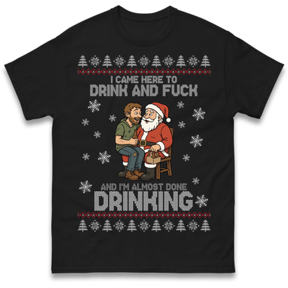 Rude Santa Graphic T-Shirt
