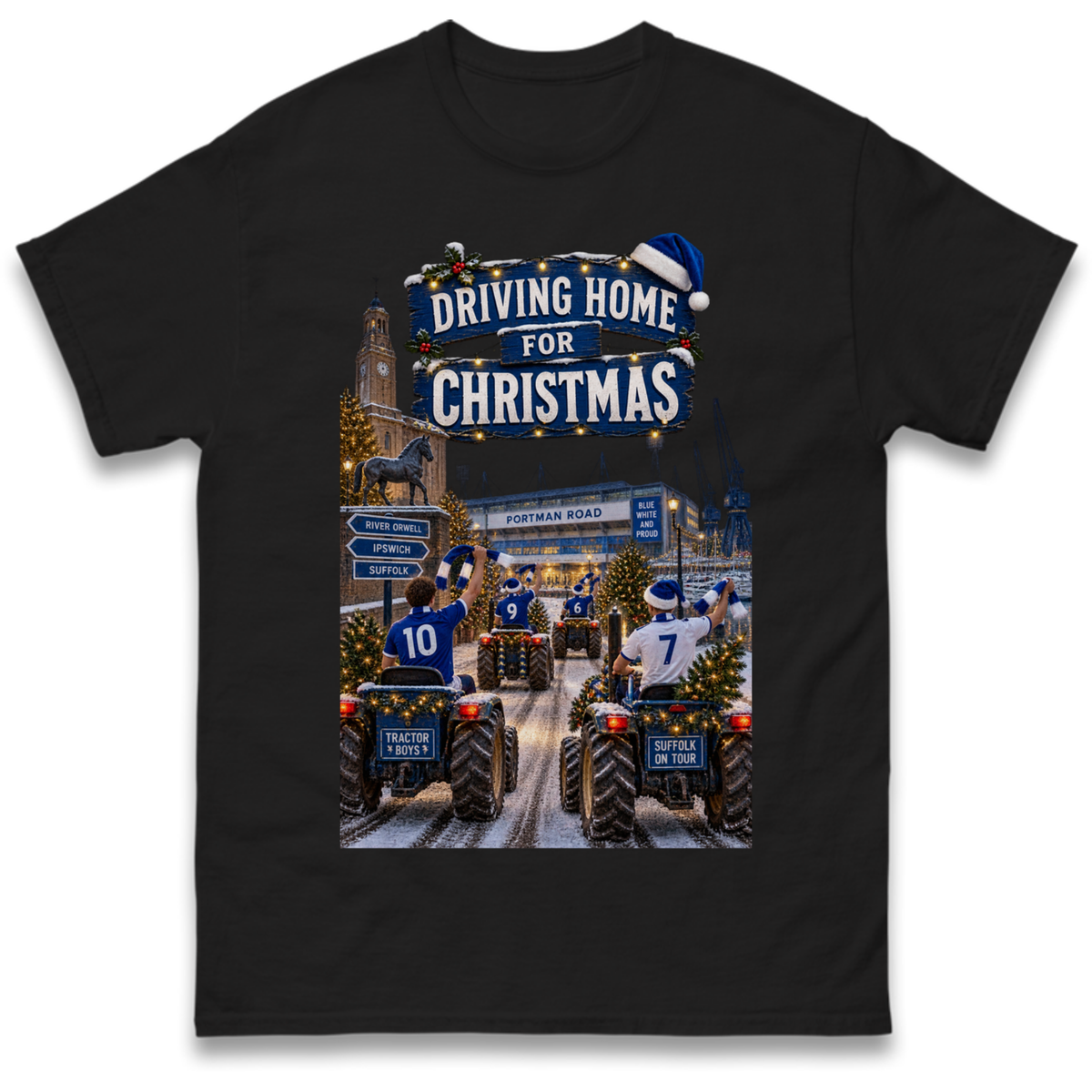 Ipswich Town Christmas T-Shirt