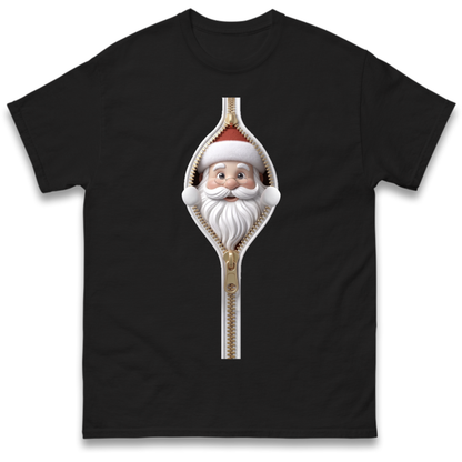 Santa Face Novelty T-Shirt