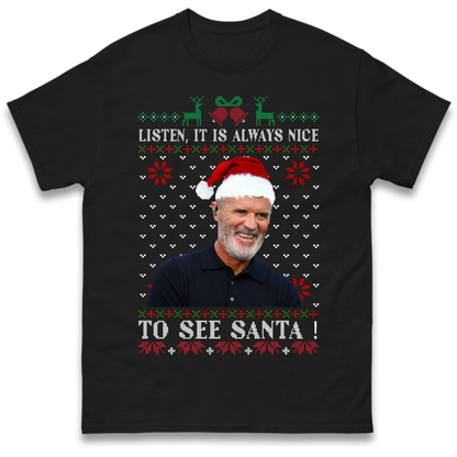 Roy Keane Christmas T-Shirt
