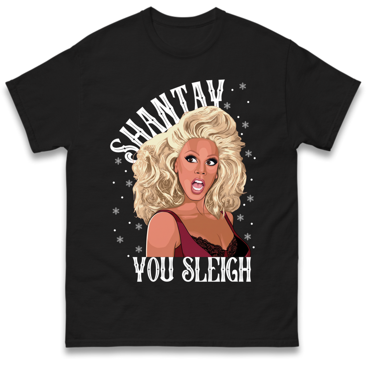 drag christmas clothing T-Shirt