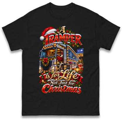 Trucker Christmas T-Shirt