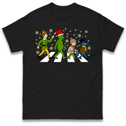 Abbey Road Walk Christmas jumper T-Shirt