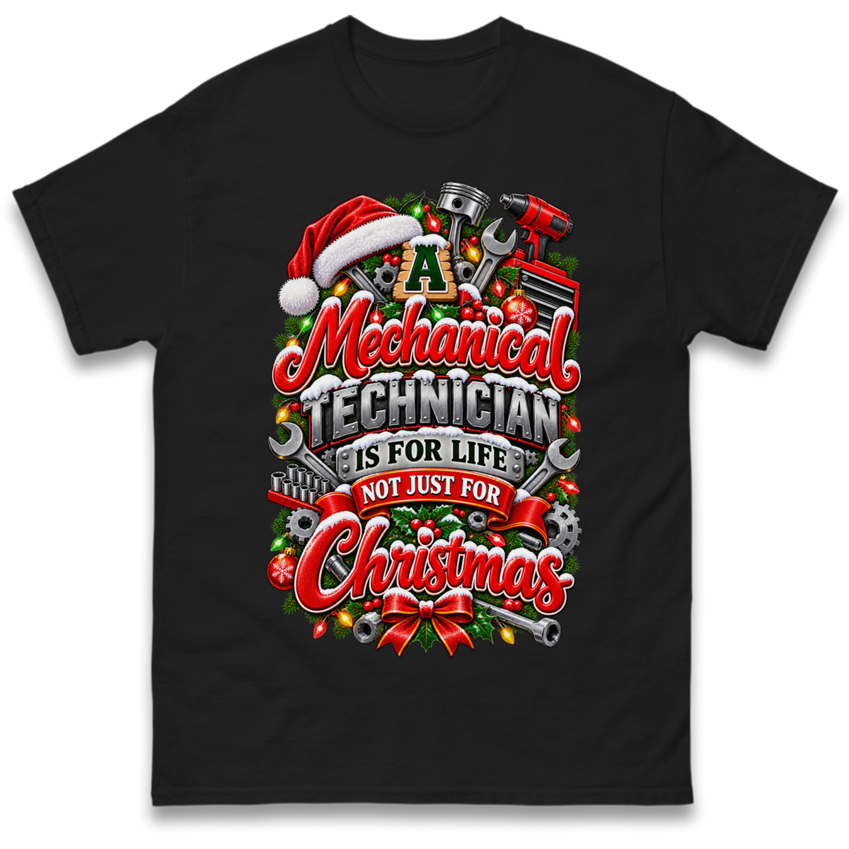 Mechanical Technician Christmas T-Shirt