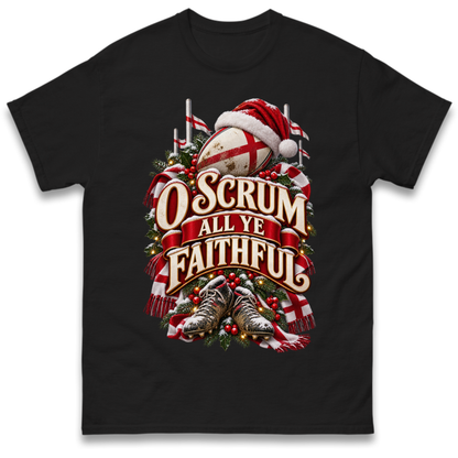 England Rugby Christmas T-Shirt