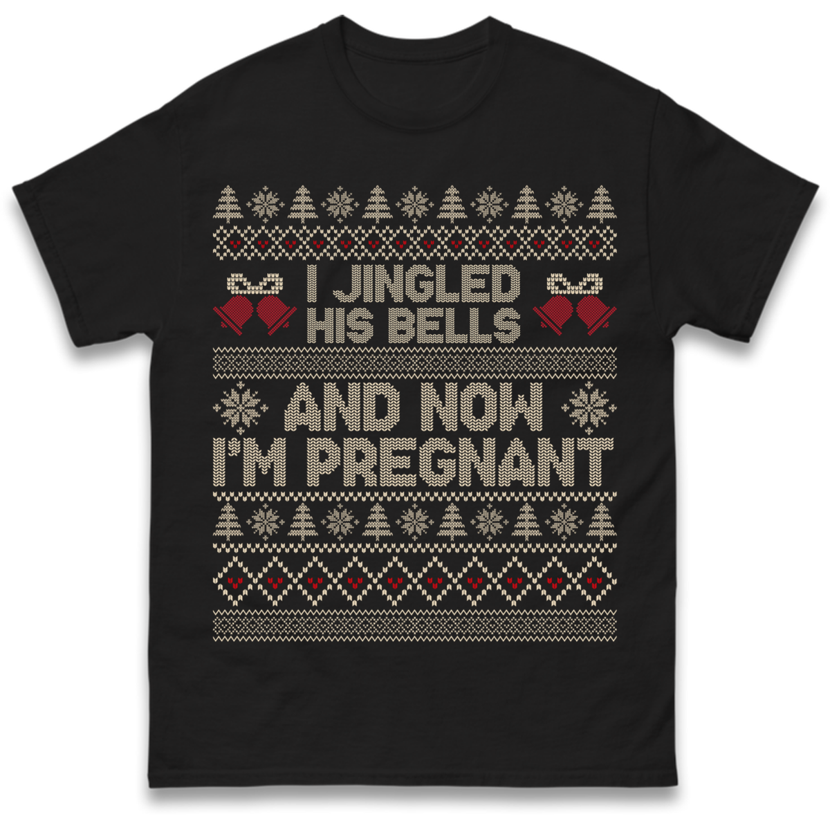 Pregnant At Christmas T-Shirt