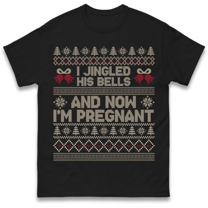 Pregnant At Christmas T-Shirt