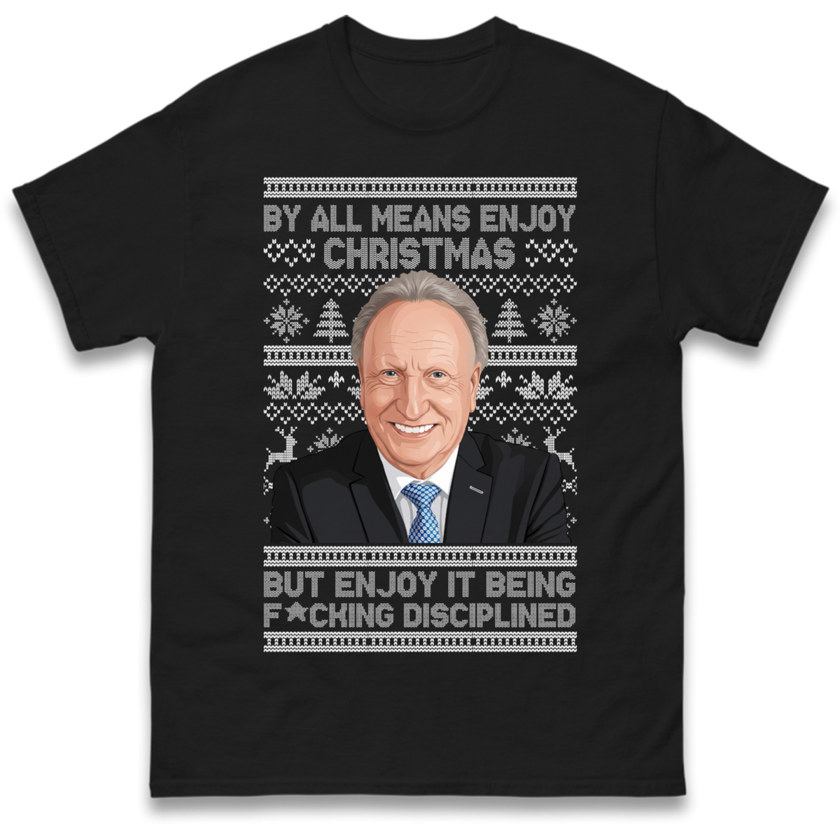 Neil Warnock Christmas T-Shirt