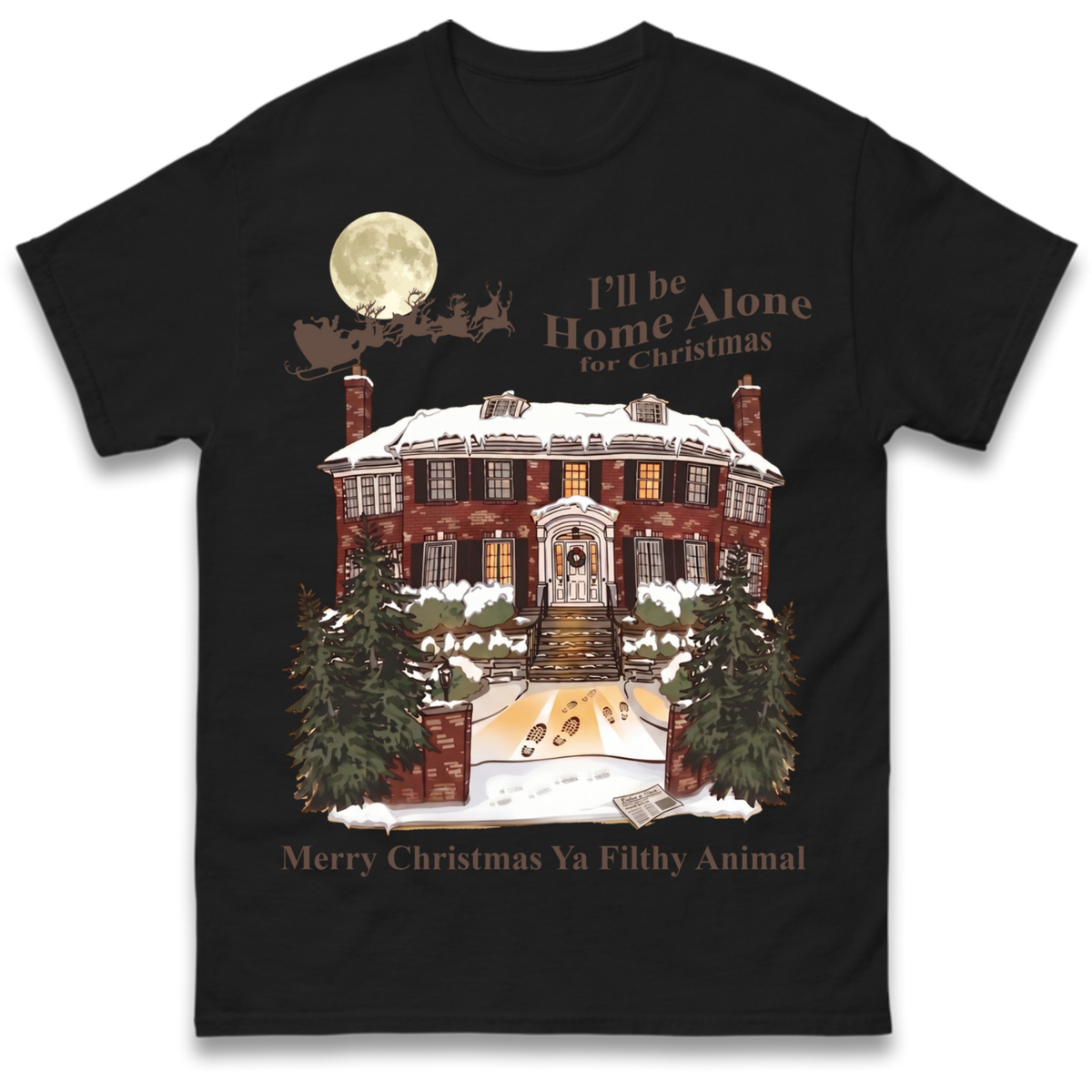 Home Alone Festive Christmas T-Shirt