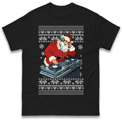 DJ Santa Christmas T-Shirt
