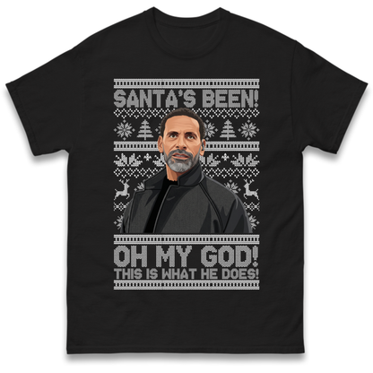 Steve Rio Ferdinand Christmas T-Shirt
