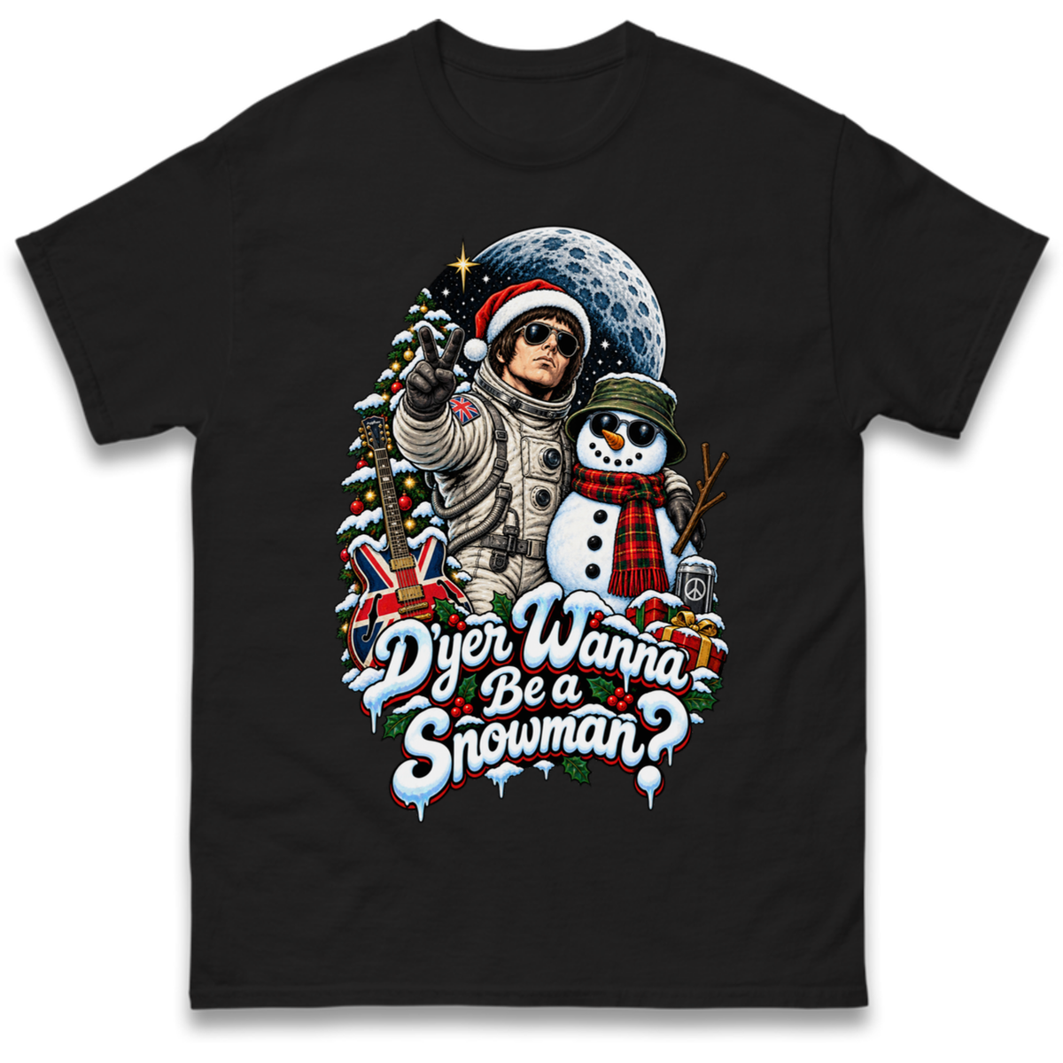 Oasis Band Christmas T-Shirt