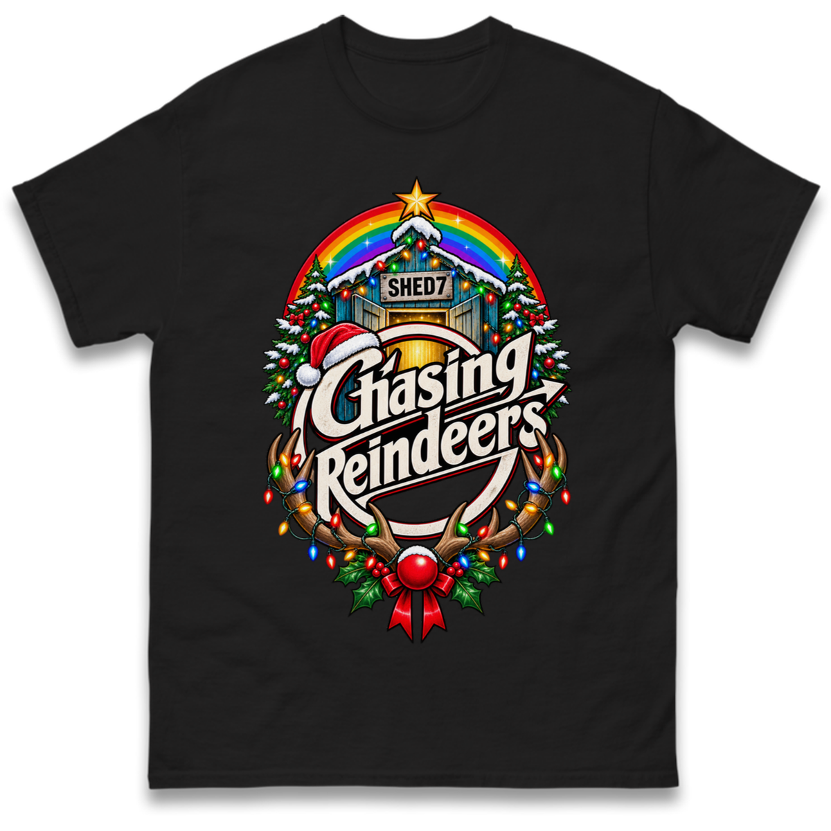 Shed Seven Christmas T-Shirt