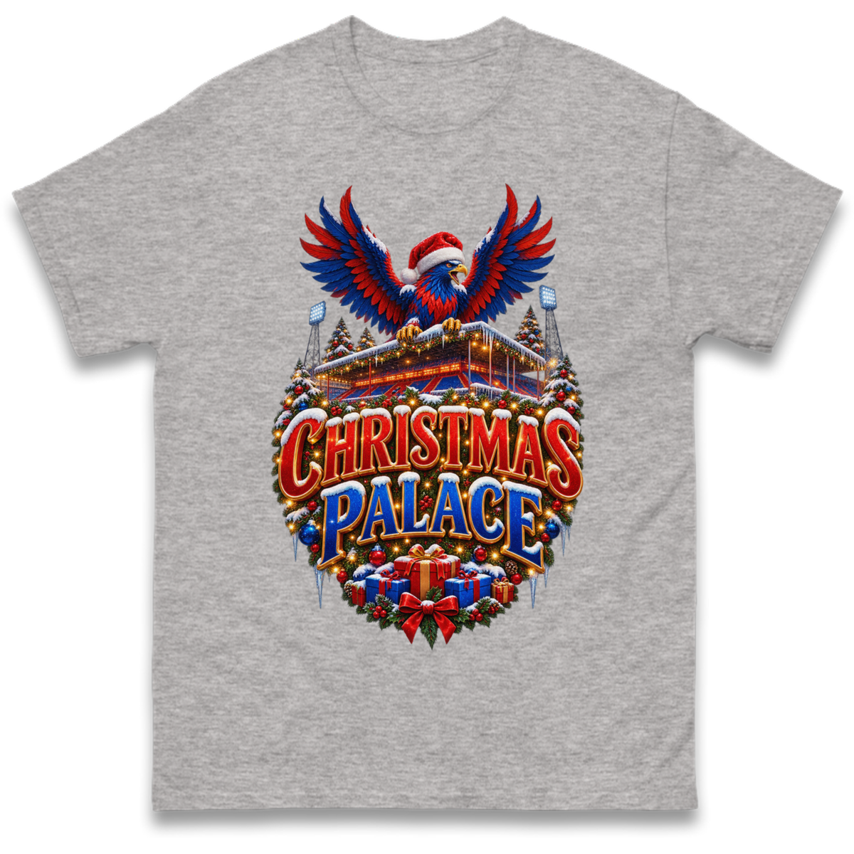 Crystal Palace Football Christmas T-Shirt