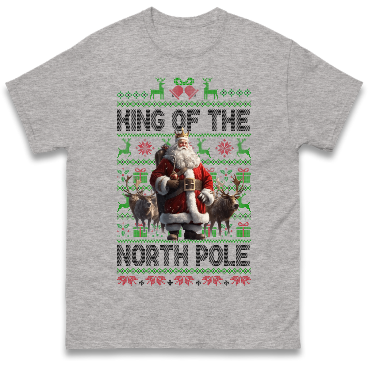 King Santa Christmas T-Shirt