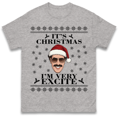 I Very Excite Christmas T-Shirt
