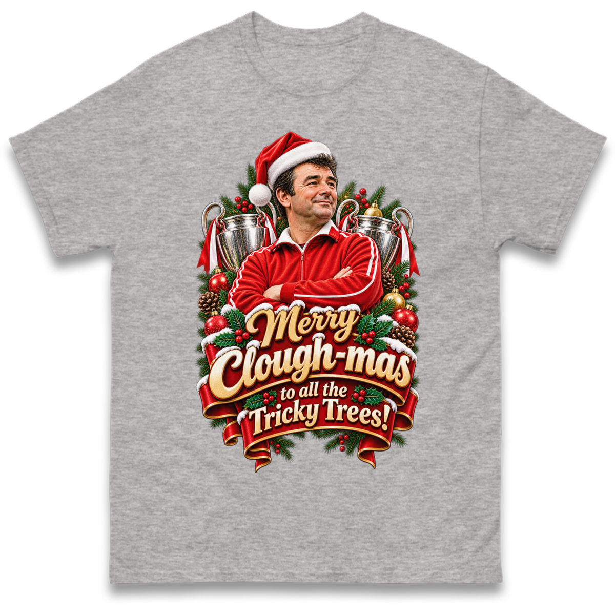 Nottm Forest Football Christmas T-Shirt