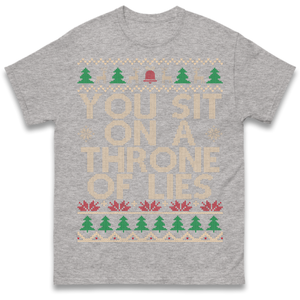 Throne Of Lies Christmas T-Shirt