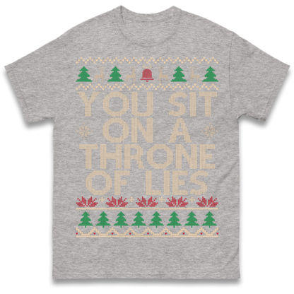 Throne Of Lies Christmas T-Shirt