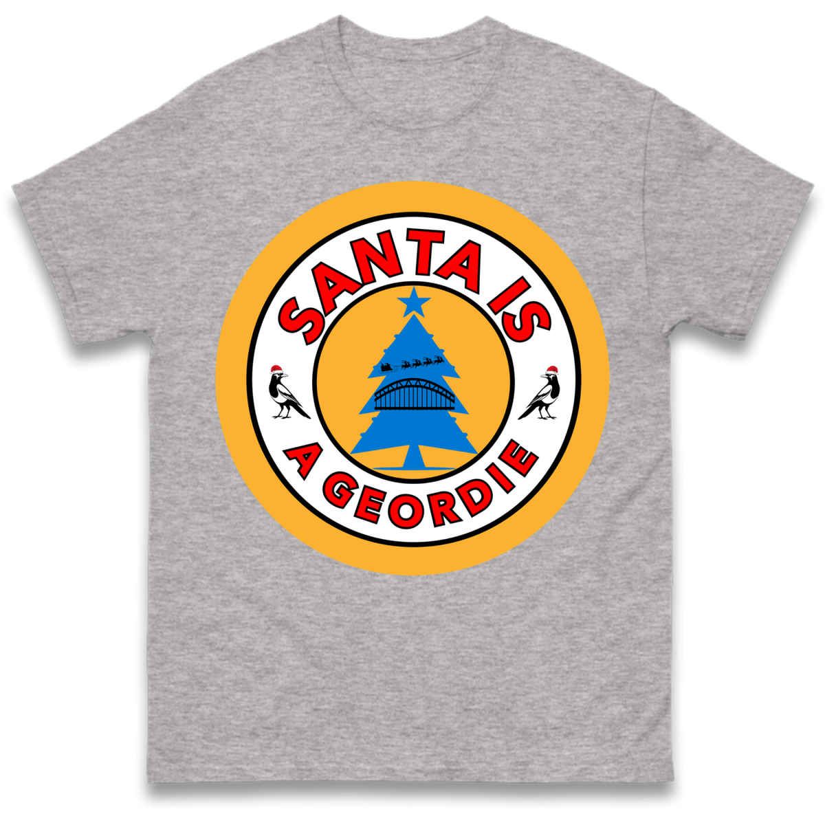 Geordie Santa  Christmas T-Shirt