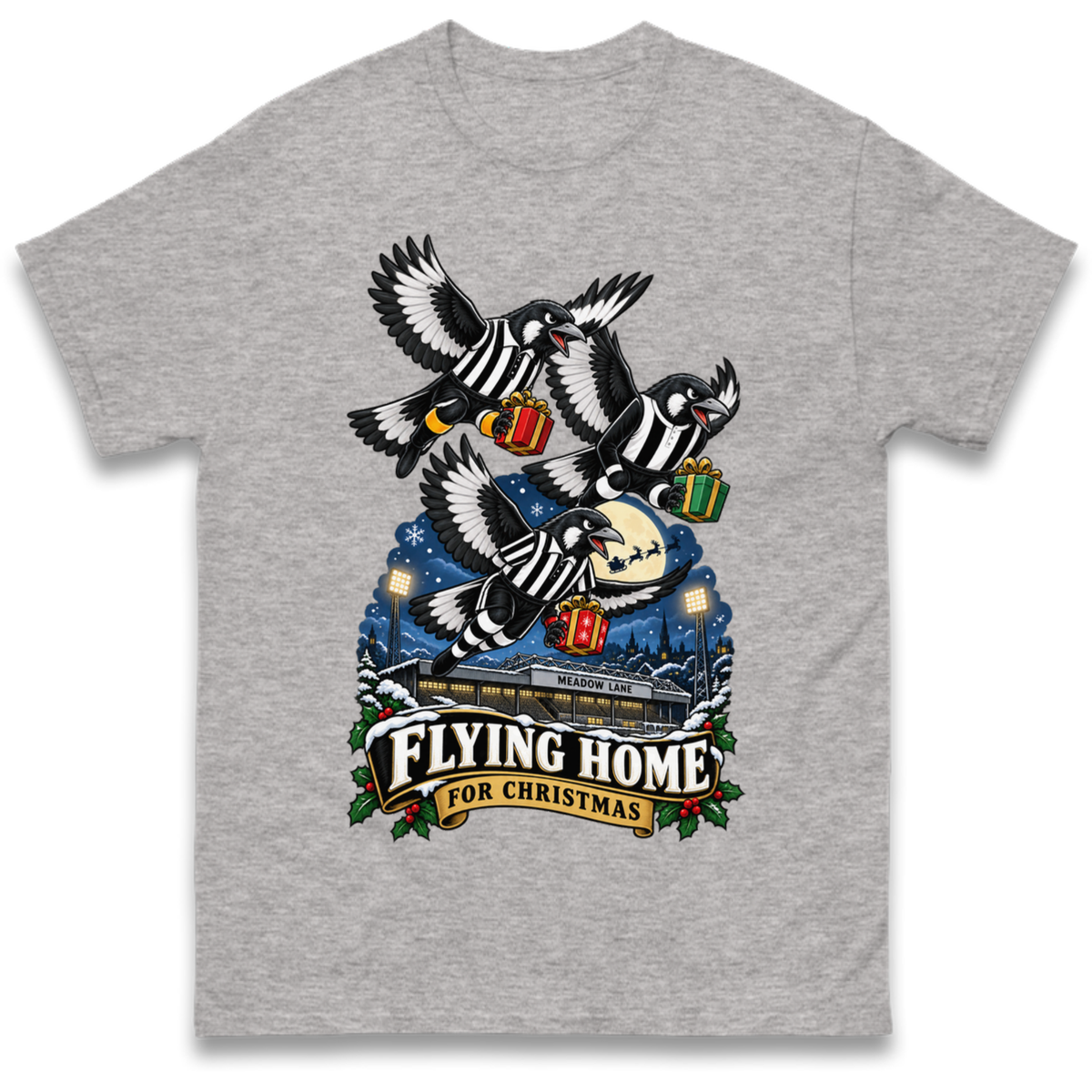 Notts County FC Christmas T-Shirt
