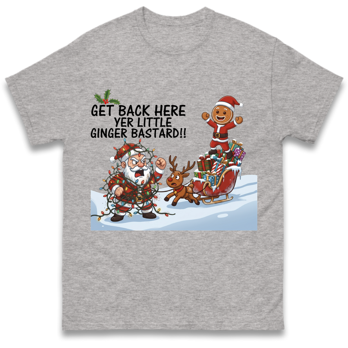 santa joke graphic T-Shirt