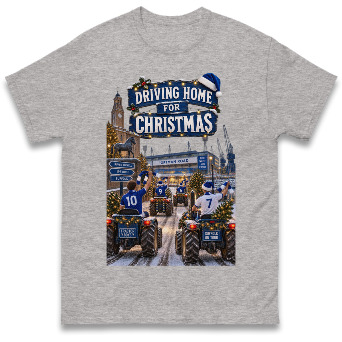 Ipswich Town Christmas T-Shirt
