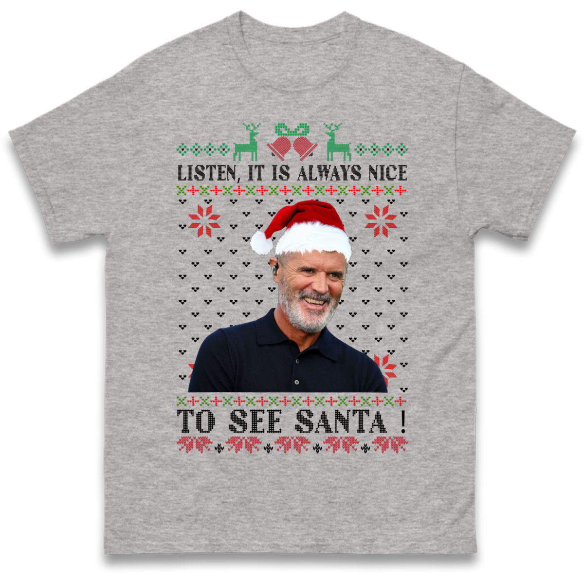 Roy Keane Christmas T-Shirt