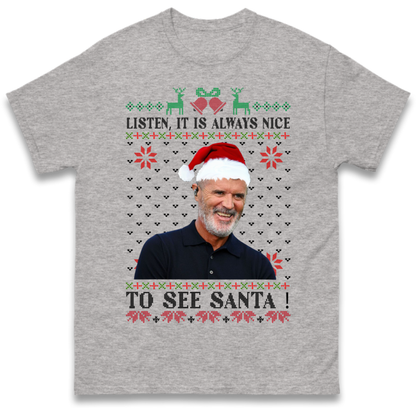 Roy Keane Christmas T-Shirt
