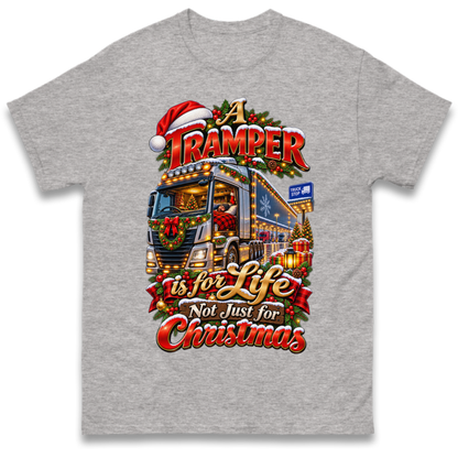 Trucker Christmas T-Shirt