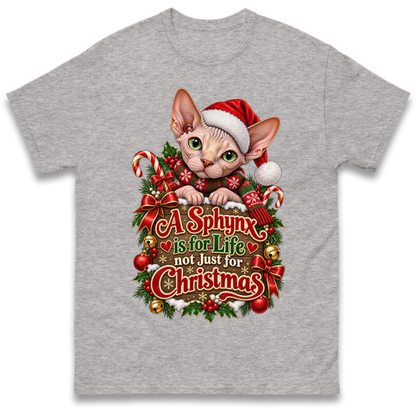 Sphynx Cat Christmas T-Shirt