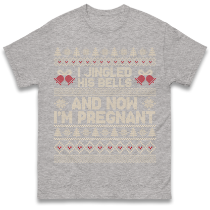 Pregnant At Christmas T-Shirt