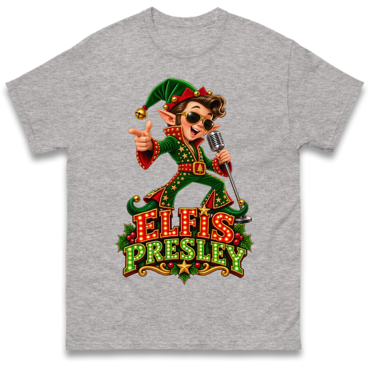Elvis Presley Christmas T-Shirt