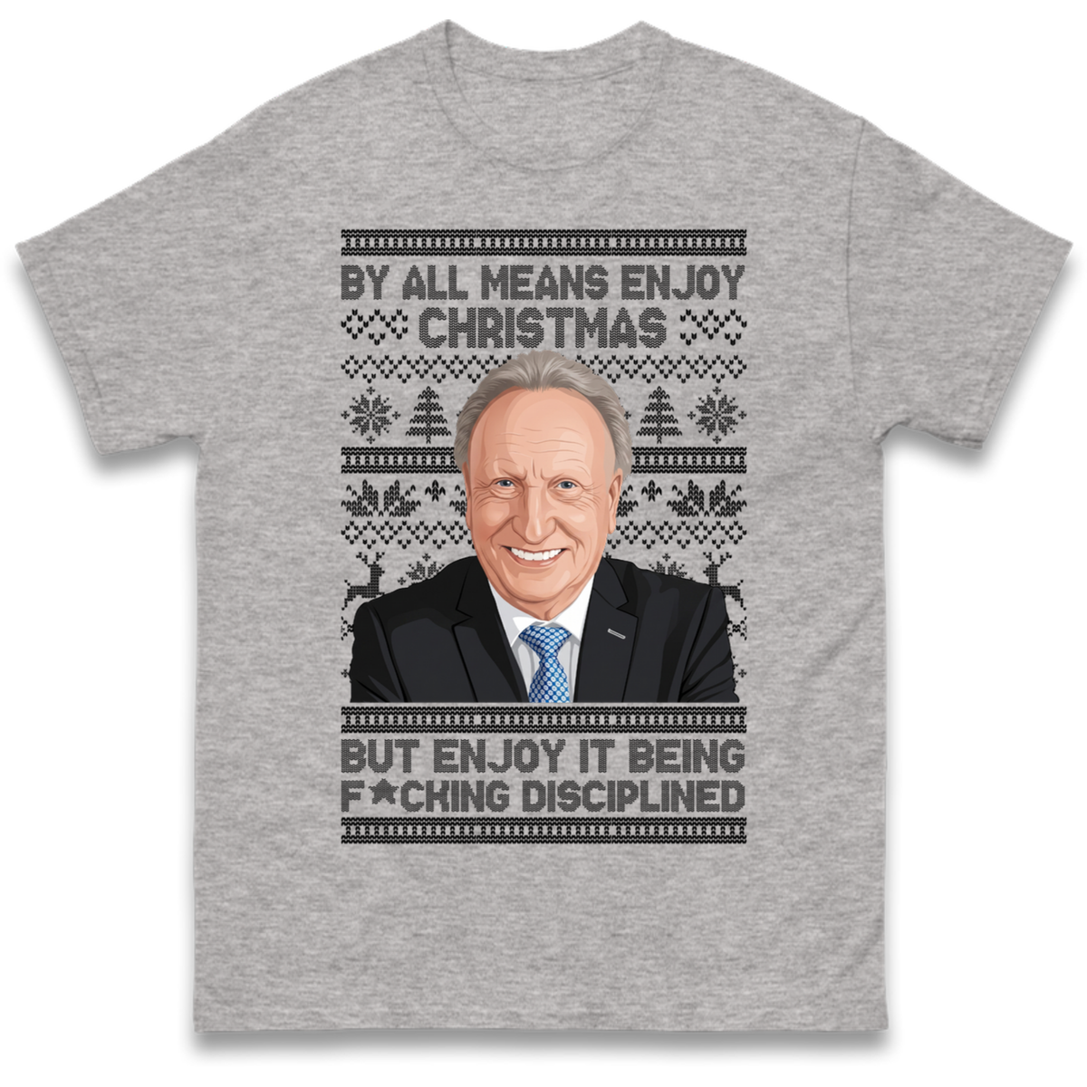 Neil Warnock Christmas T-Shirt