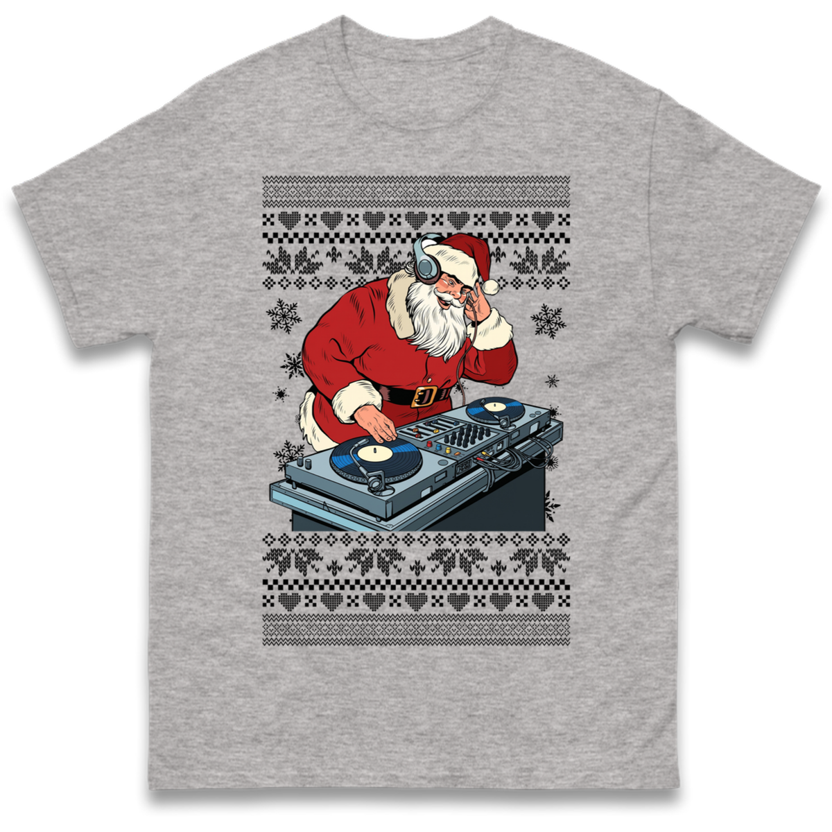 DJ Santa Christmas T-Shirt