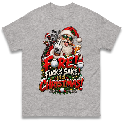 Rude Golf Christmas T-Shirt