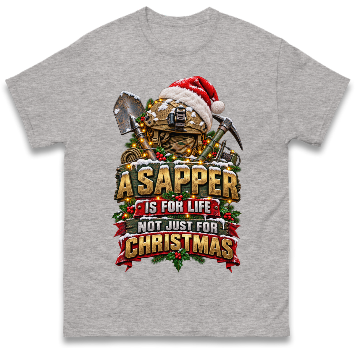 Royal Engineers Sappers Christmas T-Shirt