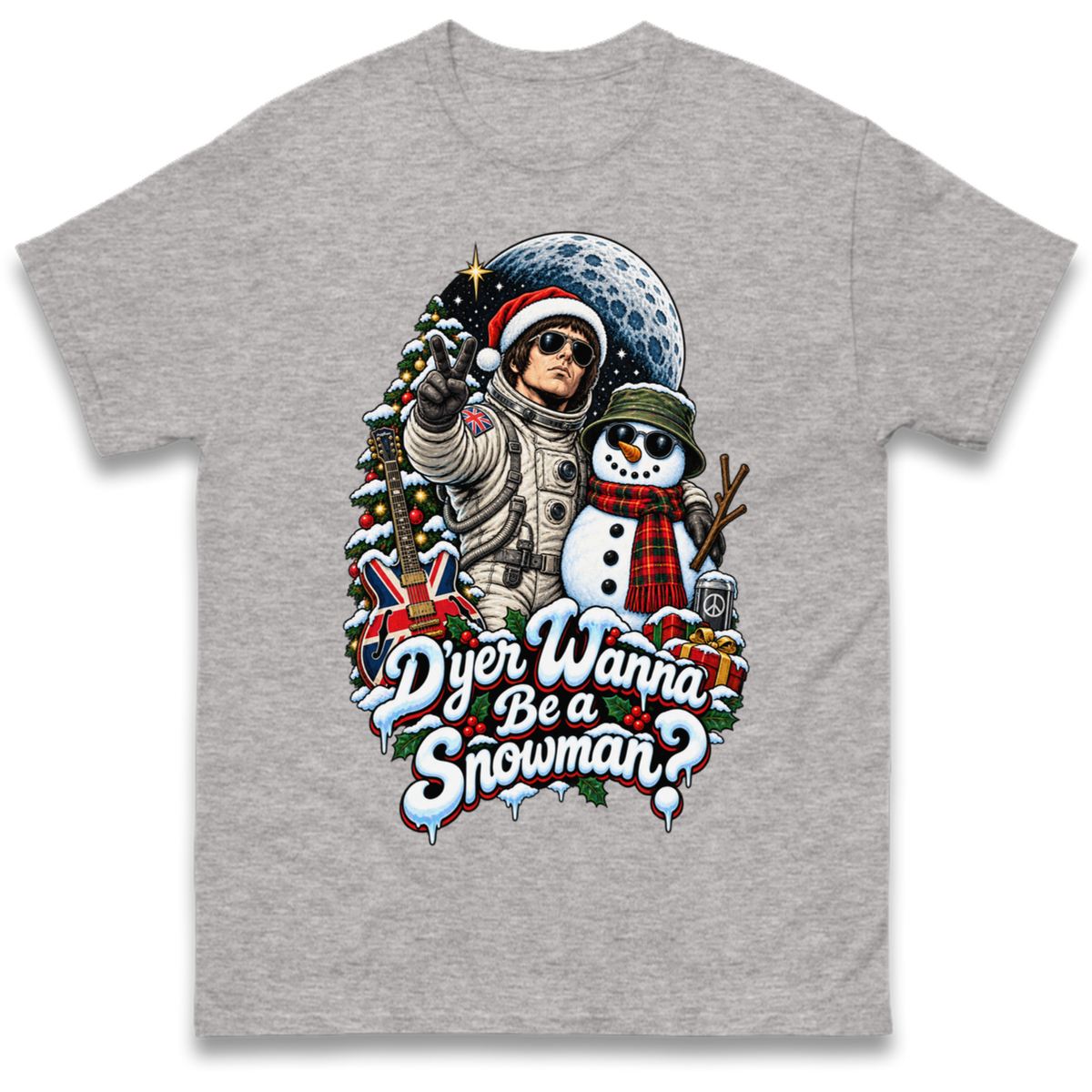 Oasis Band Christmas T-Shirt