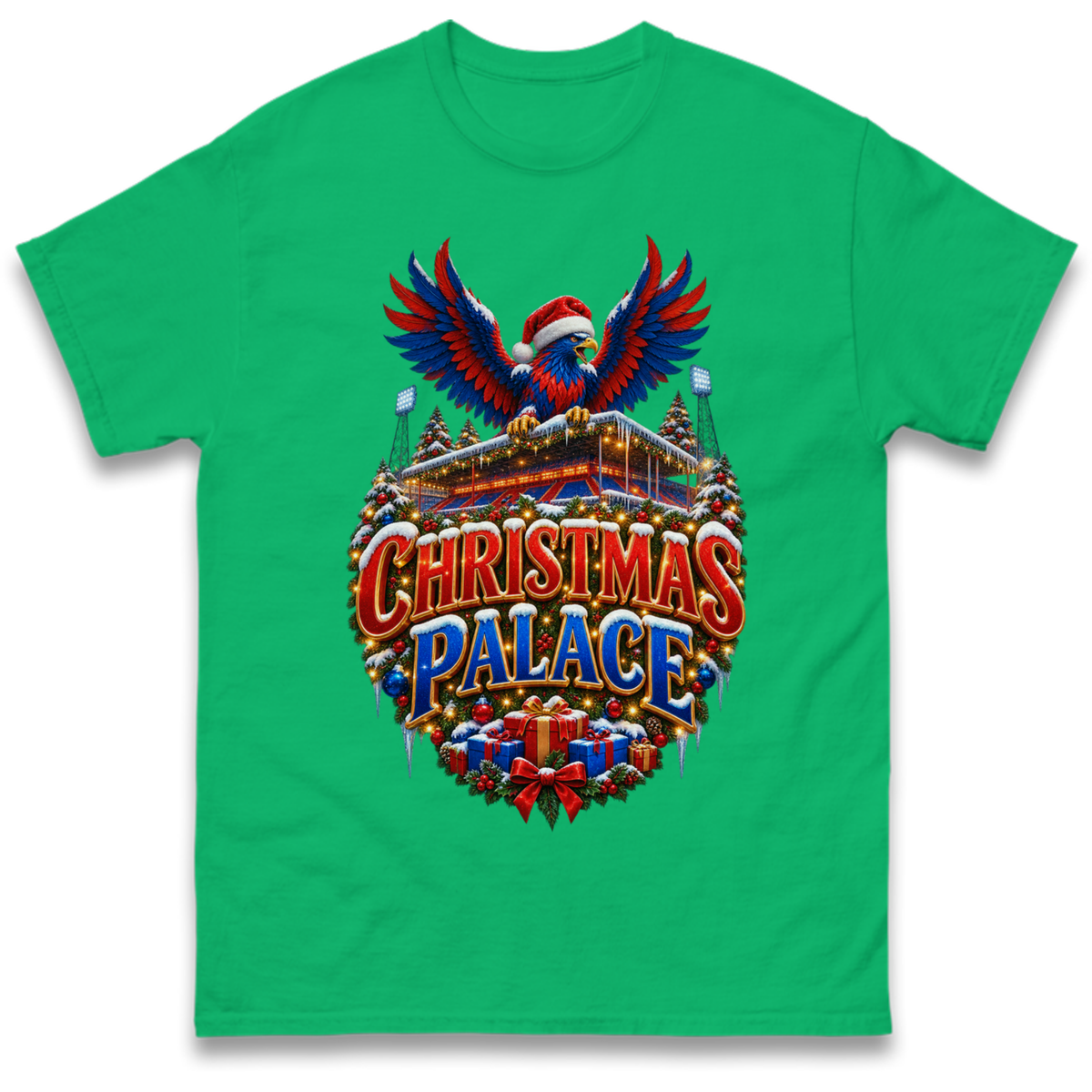 Crystal Palace Football Christmas T-Shirt